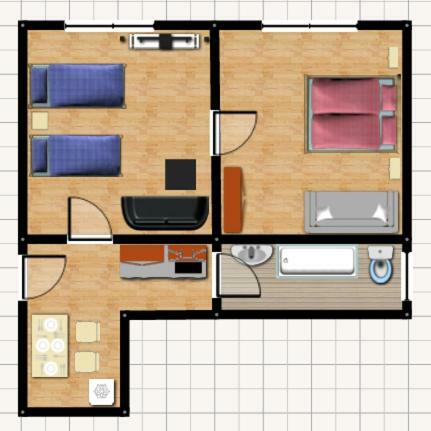 Brezno - 2 izbový apartmán Exterior foto